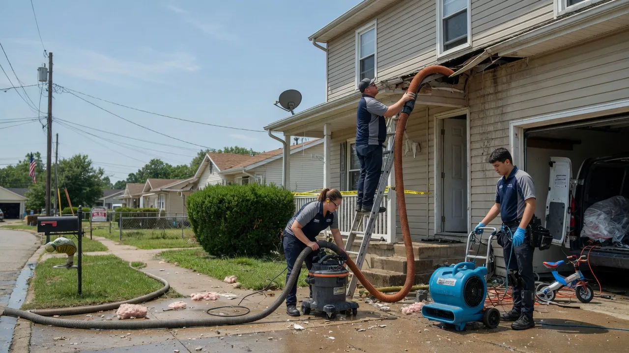 Water Damage Restoration in El Paso, AR near me